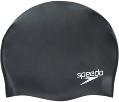 Шапочка для плавання дитяча Speedo Moulded, Чорний, 53-58
