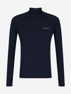 Термобілизна верх чоловіча Columbia Midweight Stretch Long Sleeve Half Zip, Синій, 46