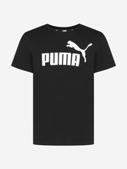 Футболка для хлопчиків PUMA ESS Logo, Чорний, 117-128