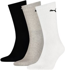 Шкарпетки Puma Sport, 3 пари, Сірий, 39-42