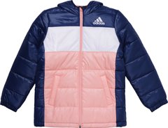 Куртка утеплена для дівчаток adidas, Рожевий, 128