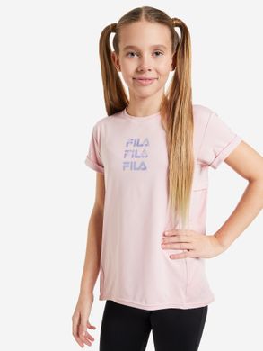 Футболка для дівчаток Fila, Рожевий, 128
