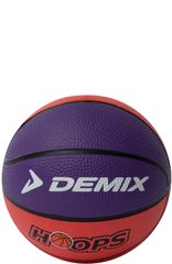 Мяч баскетбольный Demix, фиолетовый/красный, 1