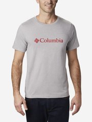 Футболка чоловіча Columbia CSC Basic Logo Short Sleeve, Сірий, 46