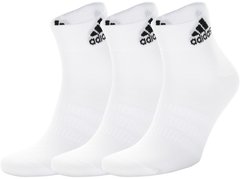 Шкарпетки Adidas, 3 пари, Білий, 43-45
