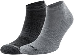 Шкарпетки чоловічі Skechers, 2 пари, Сірий, 41-46