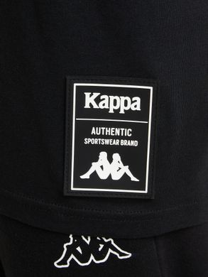 Футболка чоловіча Kappa Authentic Flash, Чорний, 44-46