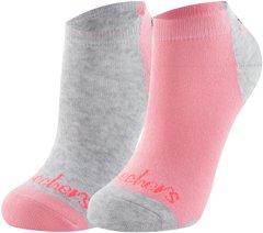 Носки для девочек Skechers, 2 пары, Розовый, 24-35
