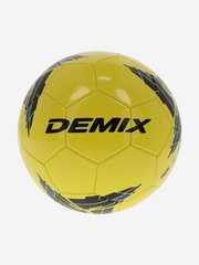 М'яч футбольний Demix, розмір 5, вага 280 г, жовтий