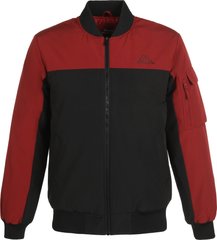 Куртка утепленная мужская Kappa, красный/черный, 46