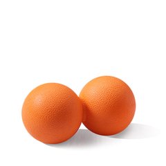 Мяч массажный SPART двойной /оранжевый