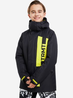 Куртка утеплена для хлопчиків Termit, Чорний, 152