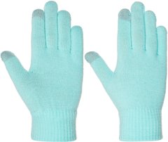 Перчатки для девочек Demix, аквамарин, 18