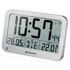 Часы настенные Bresser MyTime MC Silver (7001801)