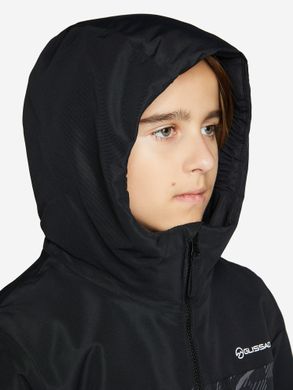 Куртка утеплена для хлопчиків Glissade, Чорний, 164