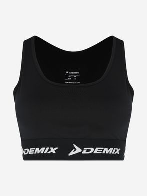Спортивний топ бра Demix HeadWay Essentials Logo, Чорний, 42