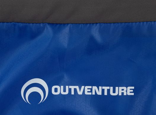 Спальний мішок Outventure Oregon +15 правобічний, Синій, XL-XXL