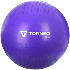 М'яч гімнастичний Torneo, 65 см, Фіолетовий