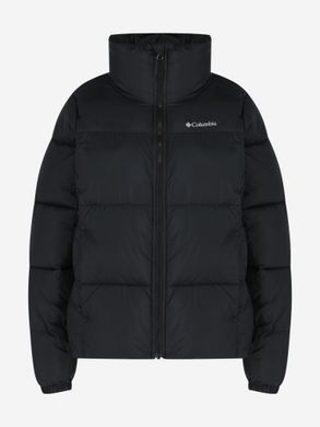 Куртка утеплена жіноча Columbia Puffect Jacket, Чорний, 48