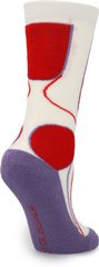 Шкарпетки для дівчаток Glissade Ice Skating, 1 пара, Червоний, 25-27