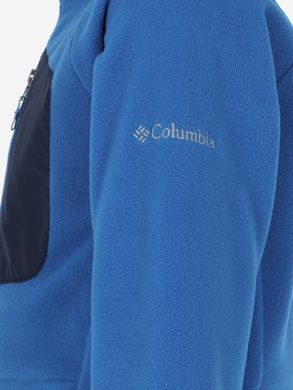 Джемпер флісовий для хлопчиків Columbia Fast Trek III Fleece Full Zip, Синій, 125-135