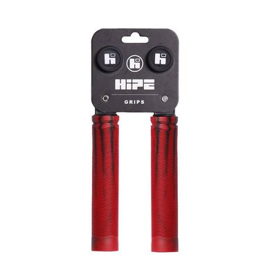 Гріпси для трюкового самоката Hipe H4 Duo, 155мм, black / red