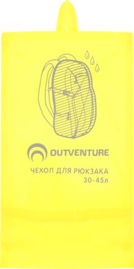 Накидка на рюкзак Outventure, 35-45 л, Жовтий