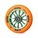 Колесо для трюкового самоката Hipe H01 110мм, green / orange