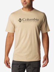 Футболка чоловіча Columbia CSC Basic Logo Short Sleeve, Бежевий, 46