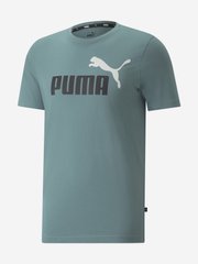 Футболка чоловіча PUMA ESS 2 Col Logo, Блакитний, 44-46