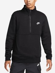 Світшот чоловічий Nike Club Fleece Half-Zip Sweatshirt, Чорний, 44-46