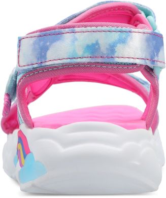 Сандалі для дівчаток Skechers Rainbow Racer Sandals, Блакитний, 27