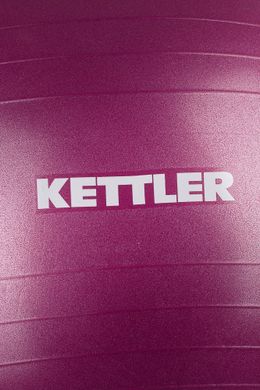 М'яч гімнастичний Kettler, 75 см, фіолетовий, Фіолетовий