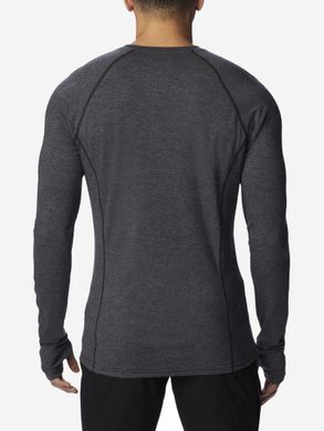 Лонгслів чоловічий Columbia Tunnel Springs™ Wool Crew Baselayer Shirt, Чорний, 46