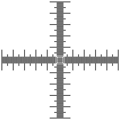 Калібрувальна лінійка SIGETA Slide-2 X&Y 0.01мм