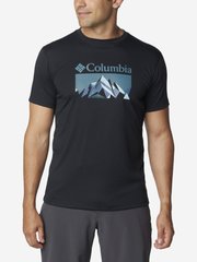 Футболка чоловіча Columbia Zero Rules™ Short Sleeve Graphic Shirt, Чорний, 46