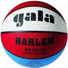 Мяч баскетбольный Gala размер 7, белоый/красный/синий (BB7051R)