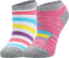 Шкарпетки для дівчаток Skechers, 2 пари, Мультиколір, 24-35