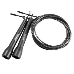 Скакалка Iron Gym Wire Spees Rope чорна, довжина 3 метри (IG00093)