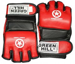 Перчатки для боевого самбо "MMA-0027" FIAS красный