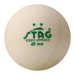 Шарики для настольного тенниса Stag Two Star White Ball 3 шт (TTBA-400)