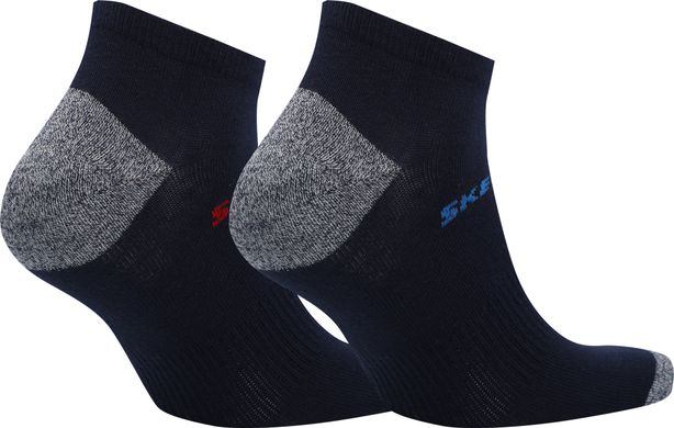 Шкарпетки чоловічі Skechers, 2 пары, Чорний, 41-46
