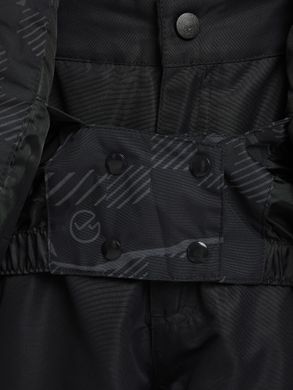 Куртка утеплена для дівчаток Glissade, Чорний, 134