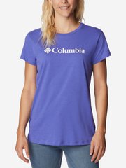 Футболка жіноча Columbia Trek Ss Graphic Tee, Синій, 42