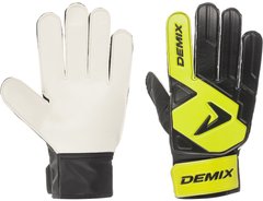 Перчатки вратарские Demix, черный/белый/желтый, 10