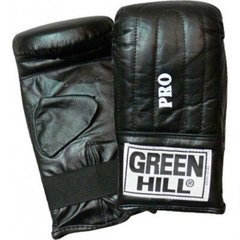 Снарядные перчатки "Pro" Green Hill черный