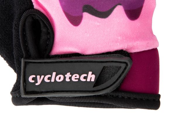 Рукавички велосипедні дитячі Cyclotech SUMMER, Рожевий, XXS