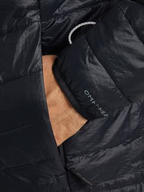 Куртка утеплена чоловіча Columbia Platinum Peak Hooded Jacket, Чорний, 46