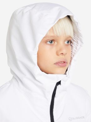 Куртка утеплена для хлопчиків Glissade, Білий, 152