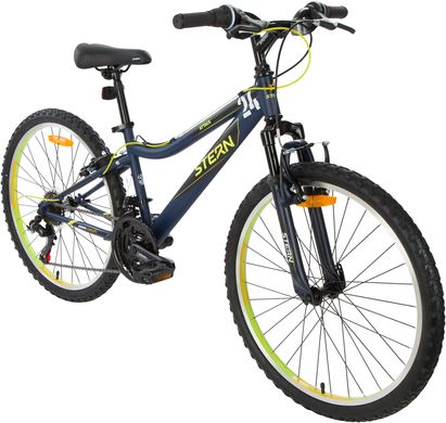 Велосипед підлітковий Stern Attack 24", Синій, 135-160